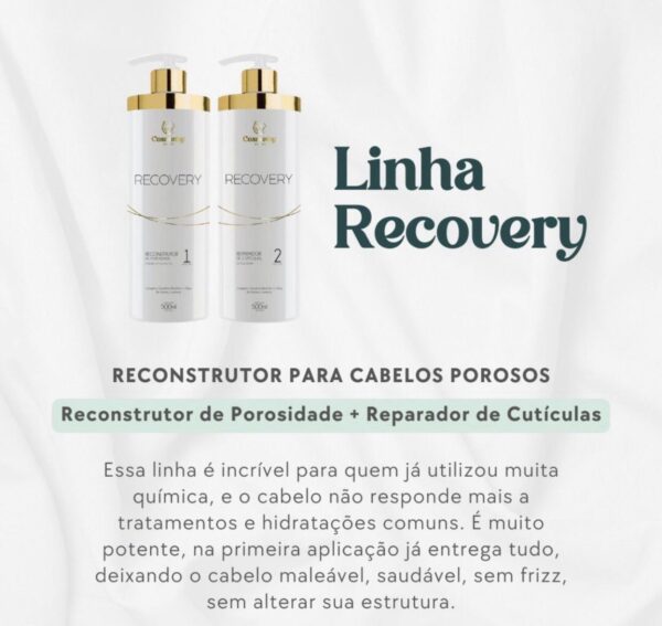 Kit de Reconstrução Total Recovery (Reconstrutor de Porosidade + Reparador de Cutículas) - Image 3